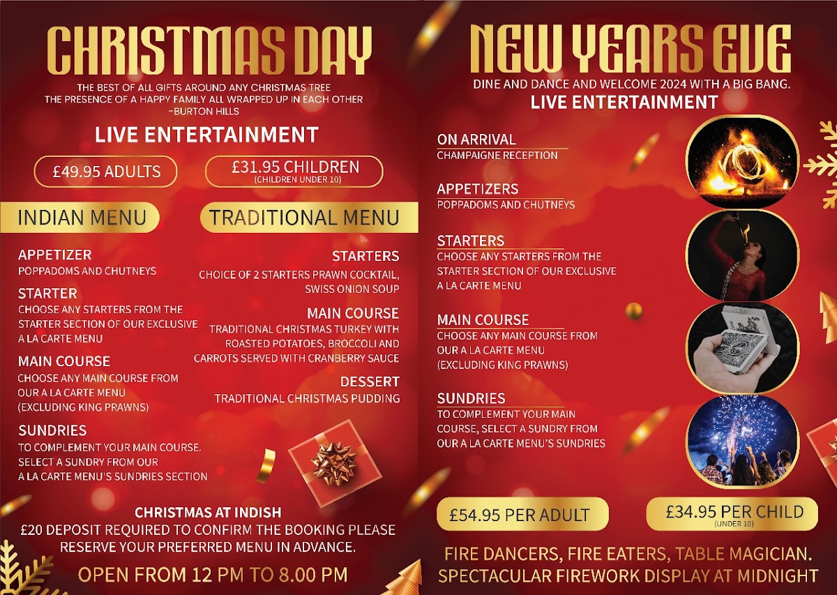 Menu - Indish photo 1